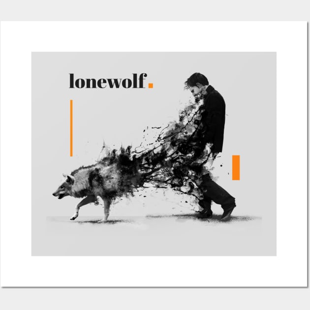 Lonewolf Wall Art by e-one ink